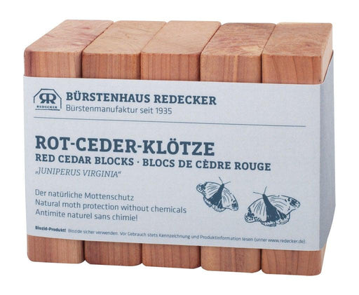 REDECKER - Red Cedar Blocks 5/Pk 7X5X2Cm - Limolin 
