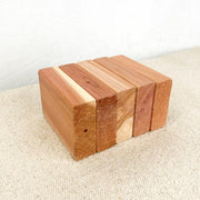 REDECKER - Red Cedar Blocks 5/Pk 7X5X2Cm - Limolin 