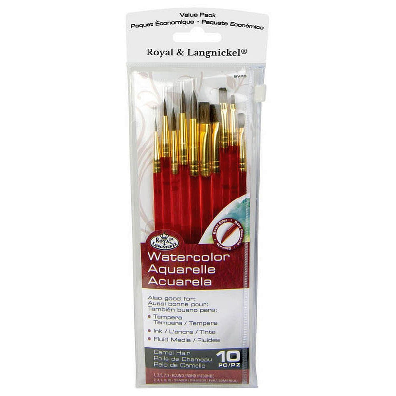 ROYAL - 10pc Sable Brush Set - Limolin 