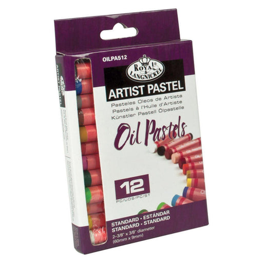 ROYAL - 12pc Oil Pastels - Limolin 