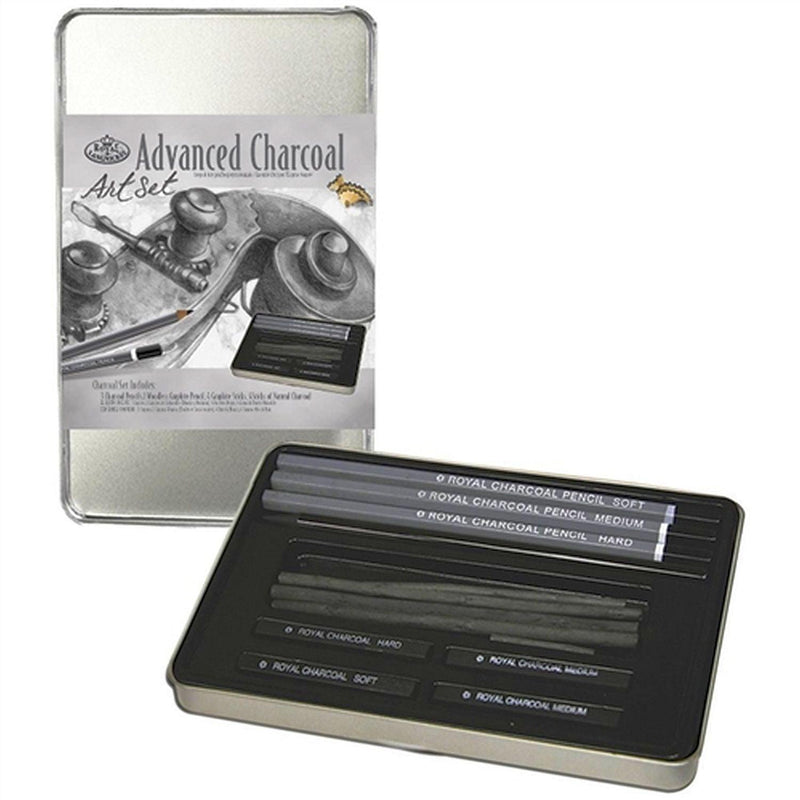 ROYAL - Art Tin - Charcoal Drawing - Limolin 