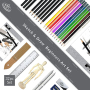 ROYAL - Beginner Art Set - Sketch and Draw - Limolin 