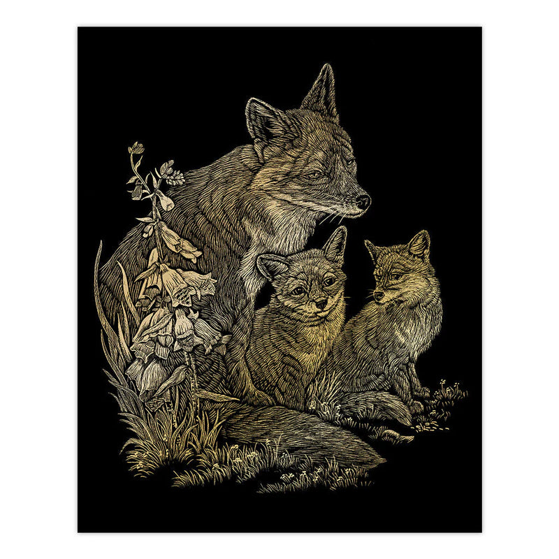 ROYAL - EGRVart Fox and Cubs - Limolin 