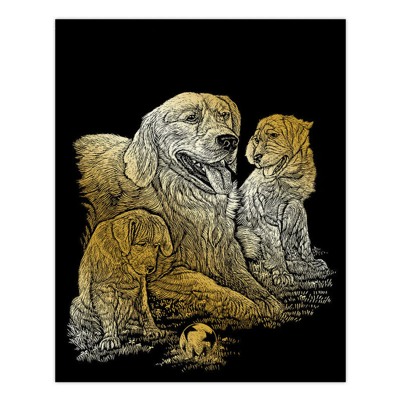 ROYAL - EGRVart Golden Retriever and Puppies - Limolin 