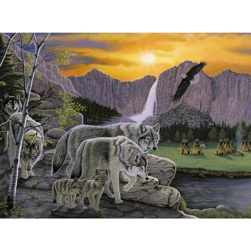 ROYAL - Large PBN Path of the Wolf Spirit - Limolin 