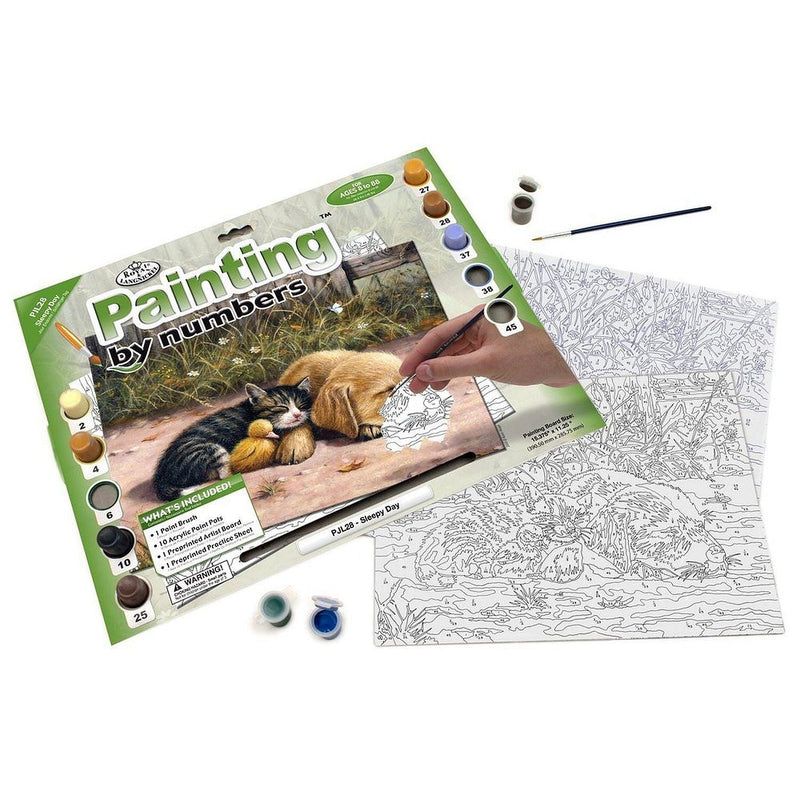 ROYAL - Large PBN Sleepy Day - Limolin 