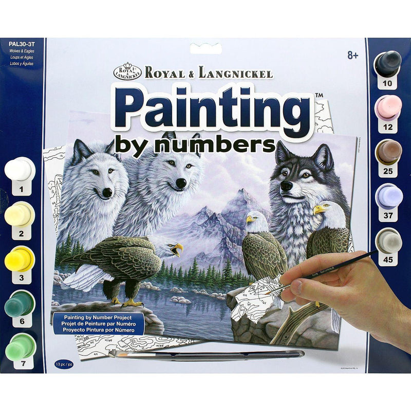 ROYAL - Large PBN Wolves and Eagles - Limolin 