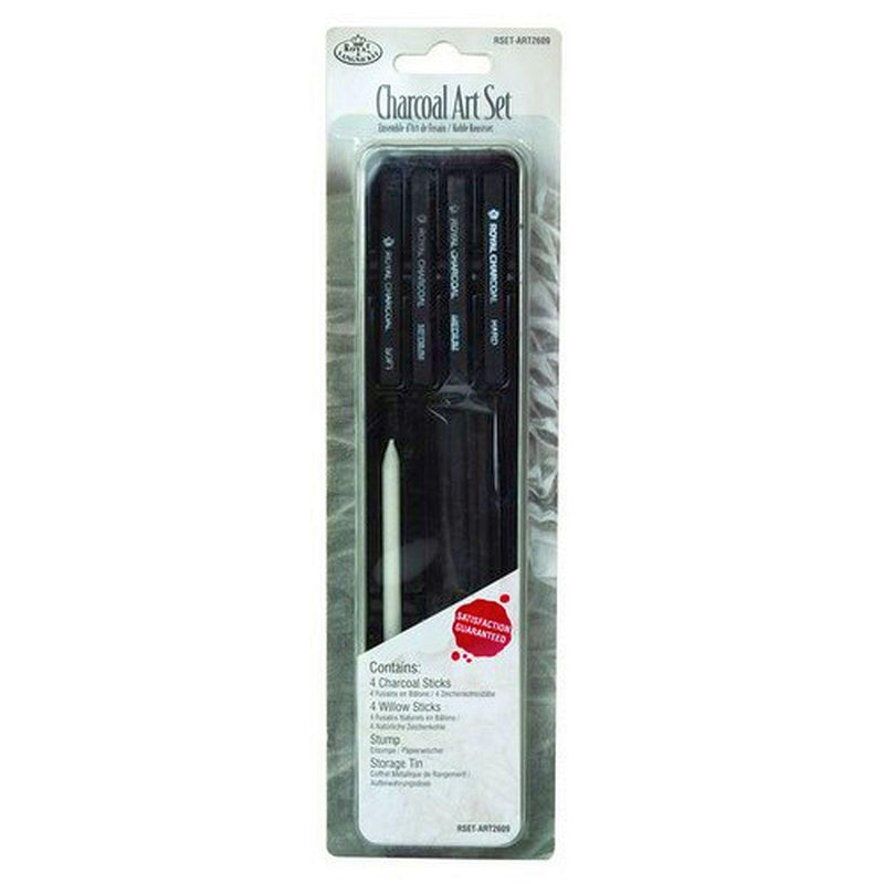 ROYAL - Mini Tin - Charcoal and Willow Sticks - Limolin 