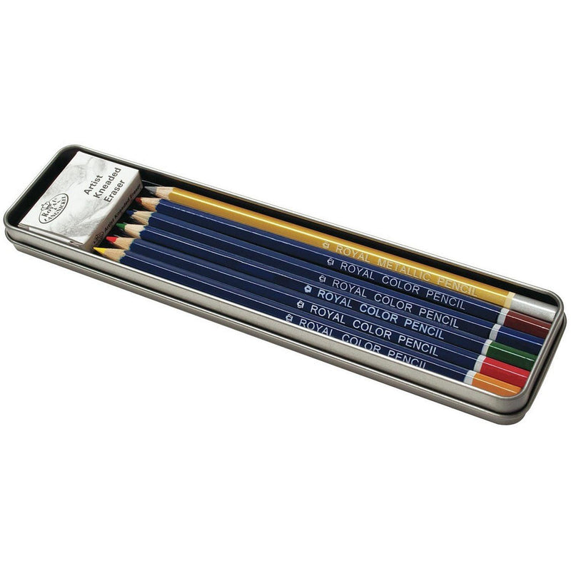 ROYAL - Mini Tin - Color Pencils - Limolin 