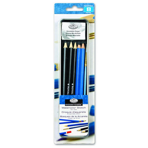 ROYAL - Mini Tin - Sketch Pencil and Brush - Limolin 