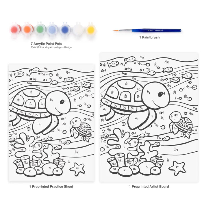 ROYAL - My First PBN Sea Turtles - Limolin 