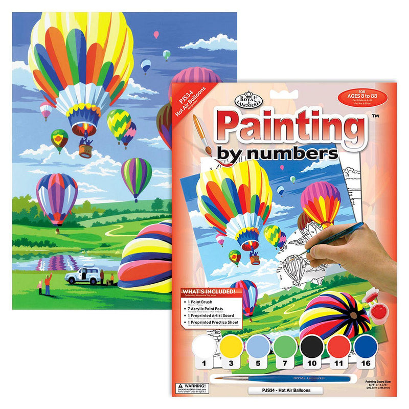 ROYAL - PBN Hot Air Balloons - Limolin 
