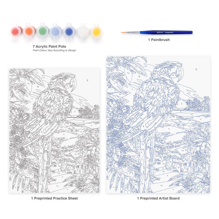 ROYAL - PBN Scarlet Macaw - Limolin 