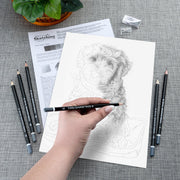 ROYAL - SKBN Labradoodle on Pillow - Limolin 