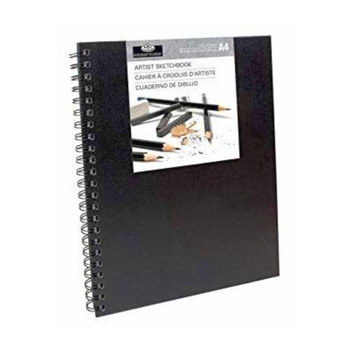 ROYAL - Sketchbook Large - Black Cover - Limolin 