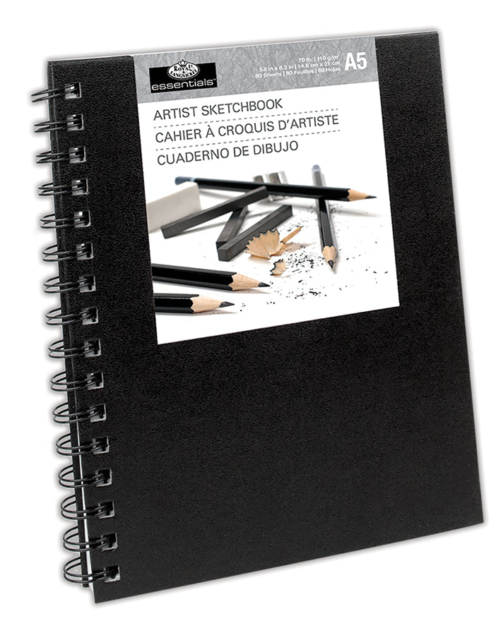 Royal & Langnickel - Sketchbook Small - Black Cover