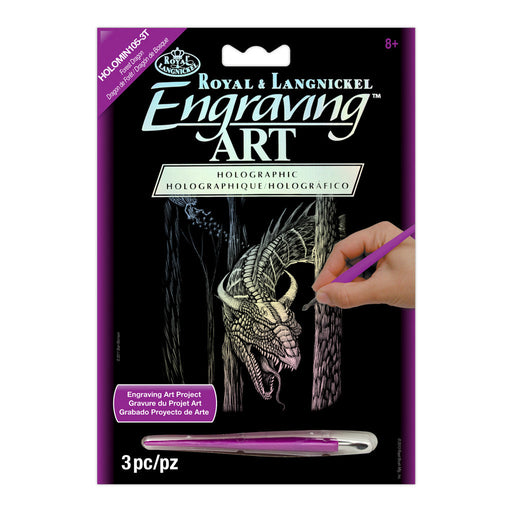 Royal & Langnickel - Mini Engraving Art Forest Dragon