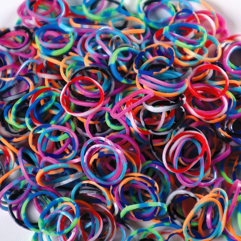 Rainbow Loom - Bands - Assorted Tye Dye - Limolin 