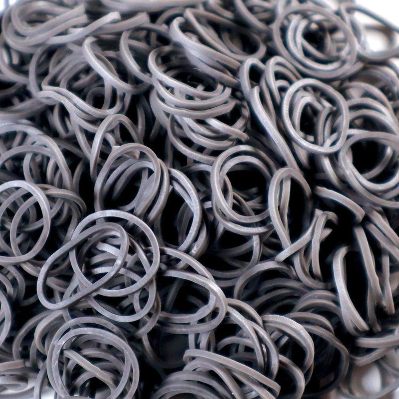 Rainbow Loom - Bands - Grey - Limolin 
