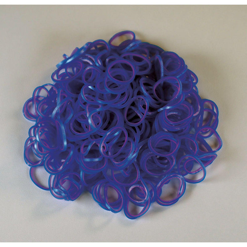 Rainbow Loom - Bands - Pearl - Hot Pink/Ocean - Limolin 