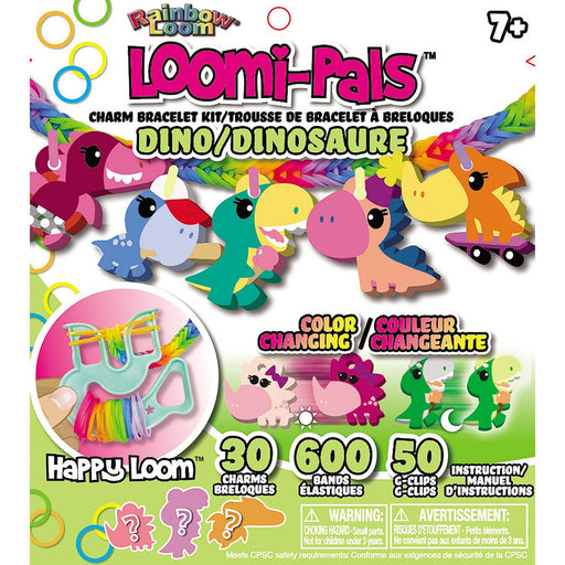 Rainbow Loom - FF - Loomipal Collectible - Dino - Limolin 