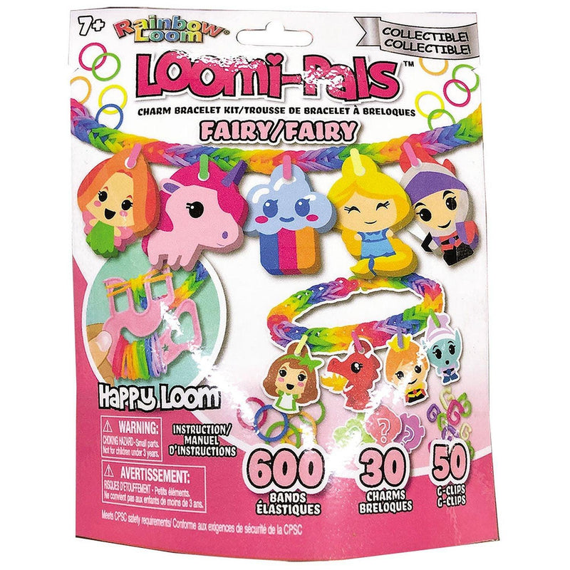 Rainbow Loom - Loomi-Pals - Charm Bracelet Kit - Fairy - Limolin 