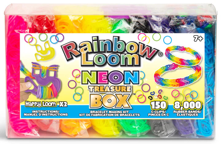 Rainbow Loom - Treasure Box - Neon - Limolin 
