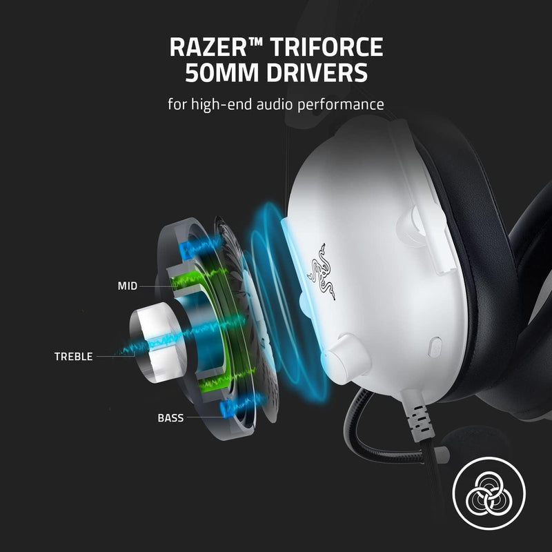 Razer - Gaming Headset BlackShark V2 X - Limolin 