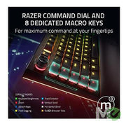 Razer - Gaming Keyboard Wireless BlackWidow V4 Pro Green - Black - Limolin 