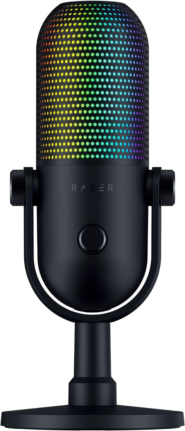 Razer - Gaming Microphone Seiren V3 - Chroma RGB - Limolin 