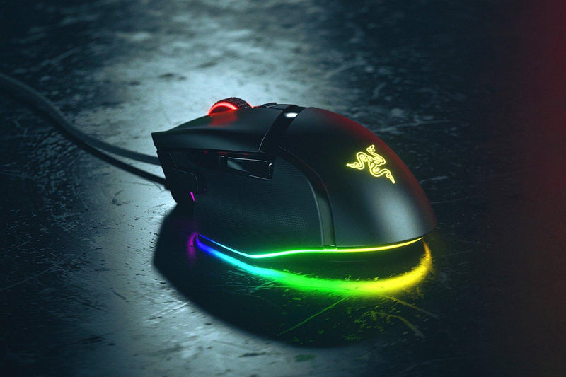 Razer - Gaming Mouse Wired Basilisk V2 Ergonomic Hypershift- Black - Limolin 
