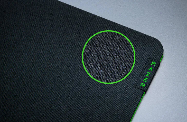 Razer - Gaming Mousemat Gigantus v2 Cloth Medium Anti Slip Base Thick High Density Foam - Black - Limolin 