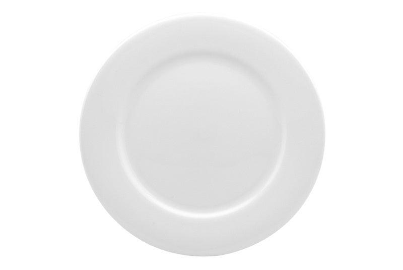 Red Vanilla - Dinner Plate 27 cm/10.75 in Rimmed Nb-China (819321041735) - Limolin 