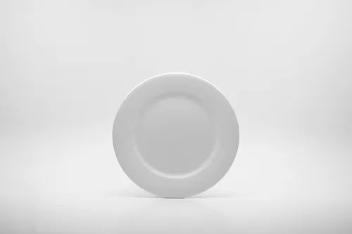 Red Vanilla - Entree Plate Rimmed - Limolin 
