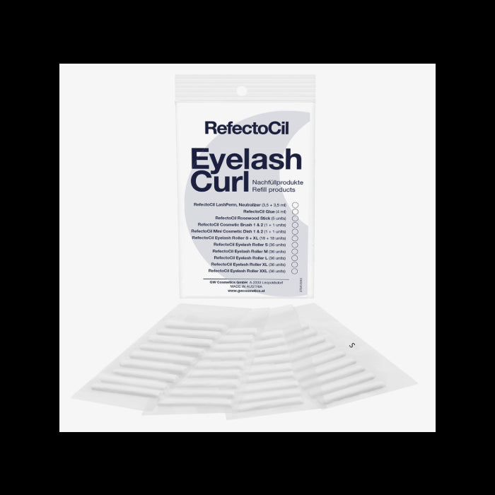 RefectoCil - Eyelash Curl Rouleau S (36 Ch/Ea Pouch) - Limolin 