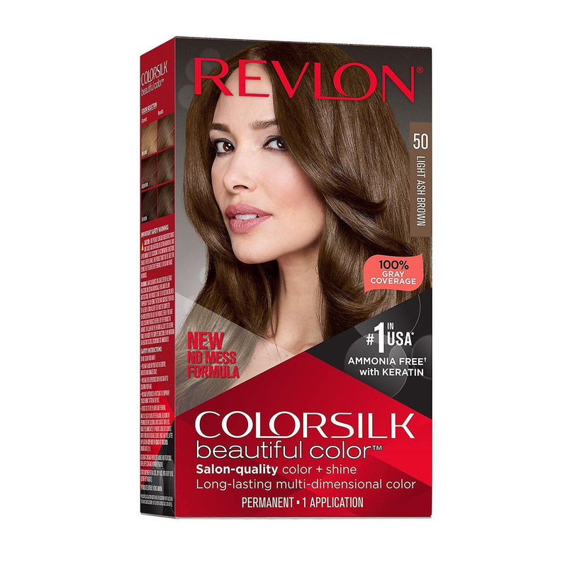 Revlon Uniq - Colorsilk Light Ash Brown 1 Aplication - Limolin 