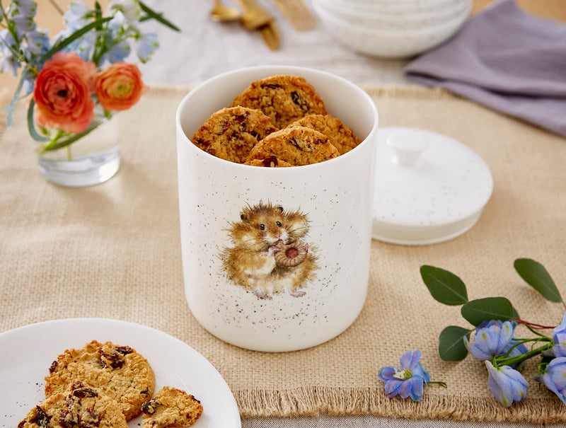 Royal Worcester - BISCUIT BARREL (HAMPSTER) - Limolin 