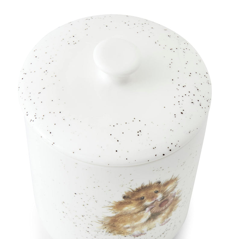 Royal Worcester - BISCUIT BARREL (HAMPSTER) - Limolin 