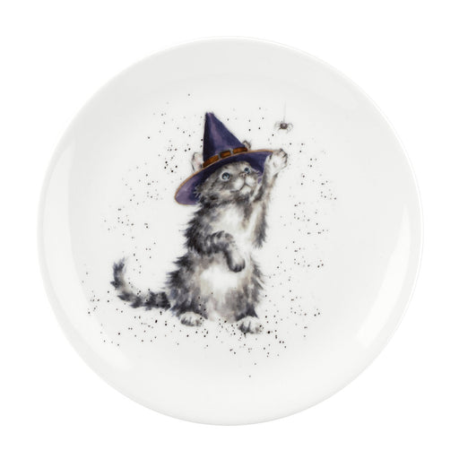 Royal Worcester - COUPE PLATE-THE WITCH'S CAT -WRENDALE - Limolin 