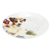 Royal Worcester - Coupe Plate 6.5" (Set of 2) - Dog & Mouse - Limolin 
