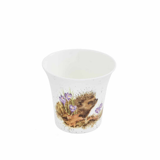 Royal Worcester - WRENDALE FLOWER/HERB POT-4" (HEDGEHOG) - Limolin 