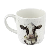 Royal Worcester - Wrendale Mug 14 Oz, Daisy Chain (Cow) - Limolin 