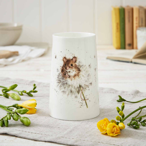 Royal Worcester - Wrendale Vase - 6.75" (Hare & Bee) - Limolin 