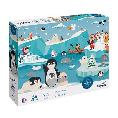 Puzzles children 36 pieces 330X230mm LA BANQUISE