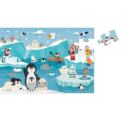 Puzzles children 36 pieces 330X230mm LA BANQUISE