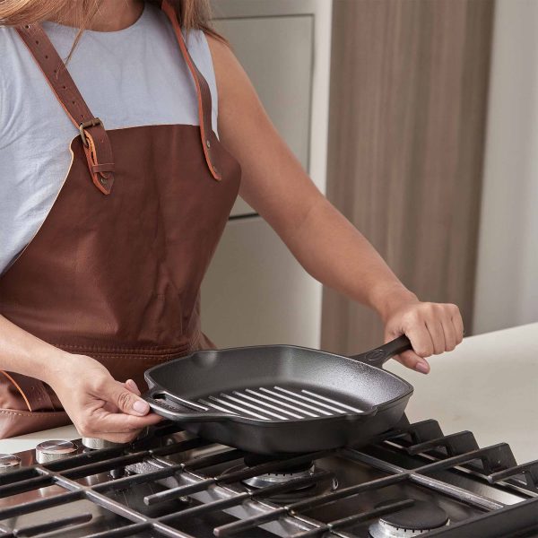 Victoria - Cast Iron Grill Pan - 25 cm
