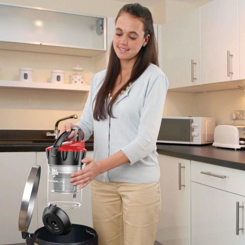 Dirt Devil FeatherLite SD40121CDI Cyclonic Canister Vacuum, Refurbished