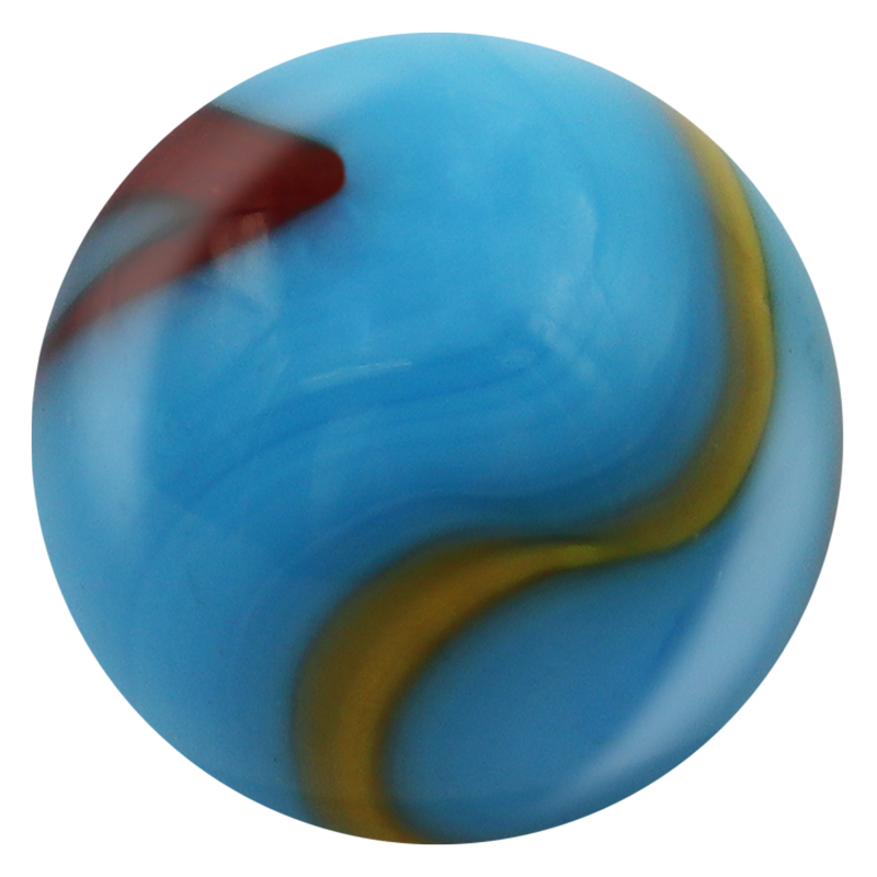 Mega Marbles Serpent - representative marble design close-up