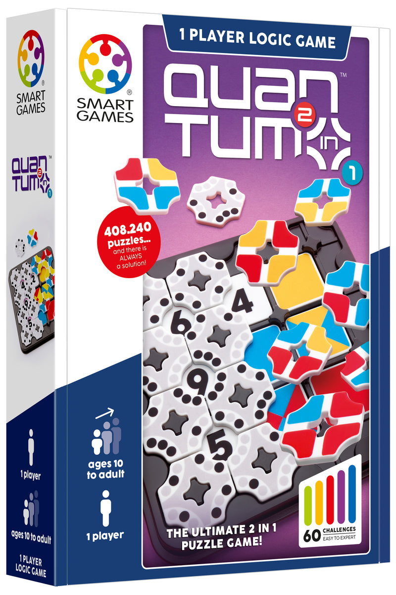 Smart Games - QUANTUM - 2 IN 1 PUZZLE
