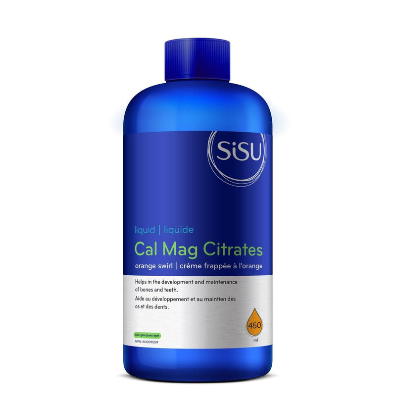 SISU - Cal Mag Citrates Liquid with D3 - Vanilla - Limolin 